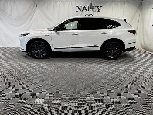 Platinum White Pearl 2023 Acura MDX A-Spec