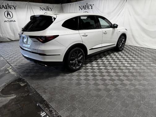 Platinum White Pearl 2023 Acura MDX A-Spec