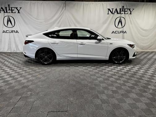 Platinum White Pearl 2023 Acura Integra w/A-Spec Package