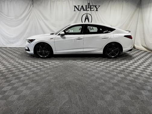 Platinum White Pearl 2023 Acura Integra w/A-Spec Package