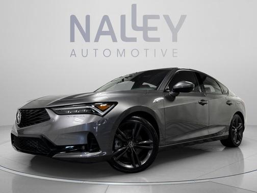 Liquid Carbon Metallic 2023 Acura Integra w/A-Spec Package
