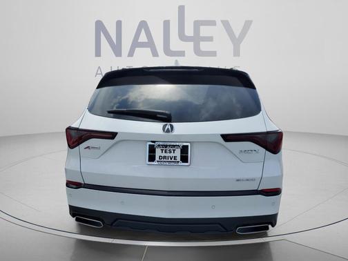 Platinum White Pearl 2026 Acura MDX A-Spec Advance Package