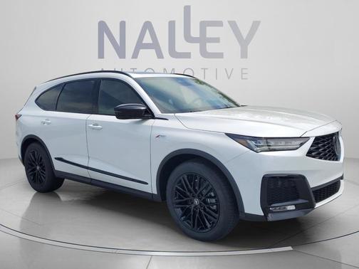 Platinum White Pearl 2026 Acura MDX A-Spec Advance Package