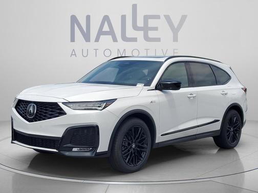 Platinum White Pearl 2026 Acura MDX A-Spec Advance Package