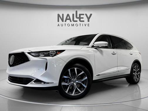 Platinum White Pearl 2023 Acura MDX Technology