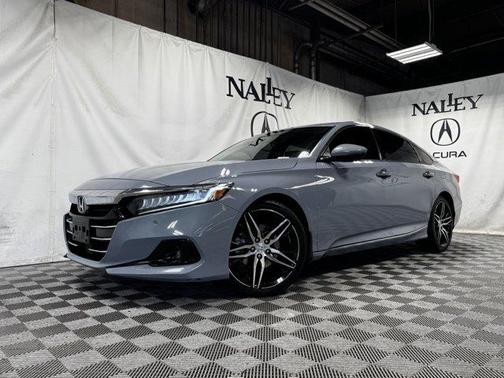 Sonic Gray Pearl 2021 Honda Accord Touring 2.0T