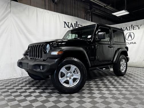 Black Clearcoat 2022 Jeep Wrangler Sport