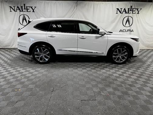Platinum White Pearl 2023 Acura MDX Technology