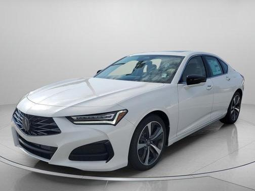 Platinum White Pearl 2025 Acura TLX Technology