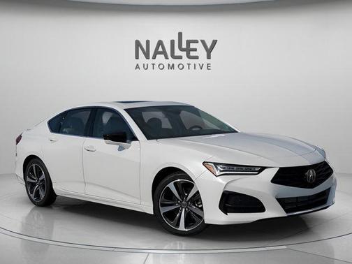 Platinum White Pearl 2025 Acura TLX Technology