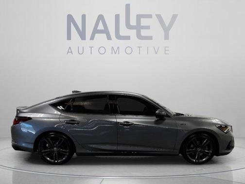 Liquid Carbon Metallic 2023 Acura Integra w/A-Spec Package