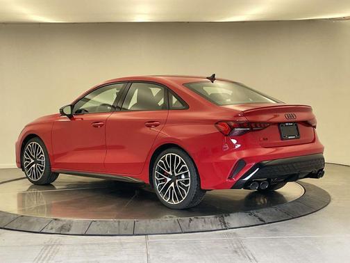 progressive red metallic 2026 Audi S3 TFSI quattro S tronic