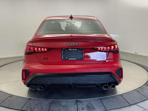 progressive red metallic 2026 Audi S3 TFSI quattro S tronic