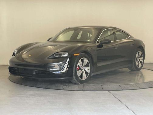 Black 2024 Porsche Taycan 4S