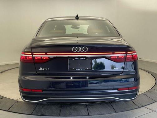 firmament blue metallic 2026 Audi A8 55 TFSI quattro Tiptronic