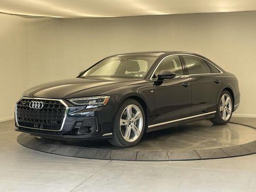 firmament blue metallic 2026 Audi A8 55 TFSI quattro Tiptronic