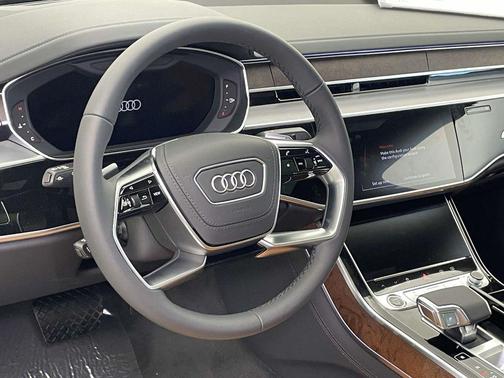 firmament blue metallic 2026 Audi A8 55 TFSI quattro Tiptronic