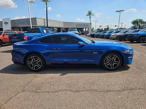 Lightning Blue Metallic 2018 Ford Mustang GT Premium
