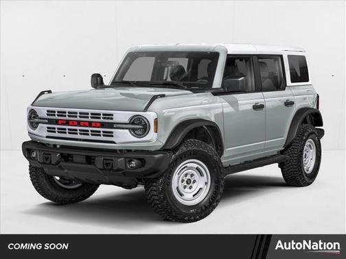 Avalanche Gray 2026 Ford Bronco Heritage Edition