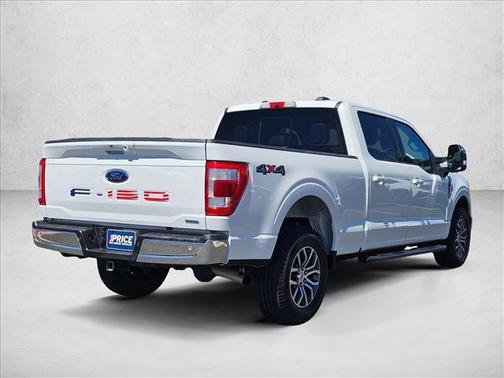 Oxford White 2022 Ford F-150 Lariat