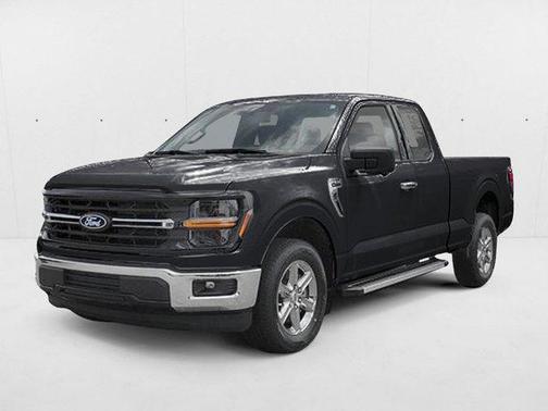 Agate Black Metallic 2025 Ford F-150 XLT