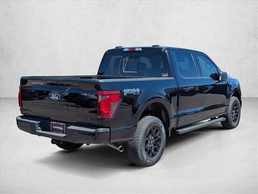 Agate Black Metallic 2025 Ford F-150 XLT