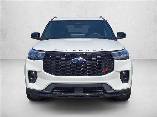 Star White Metallic Tri-Coat 2026 Ford Explorer ST