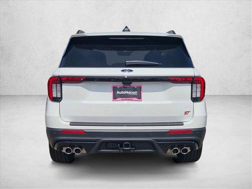 Star White Metallic Tri-Coat 2026 Ford Explorer ST