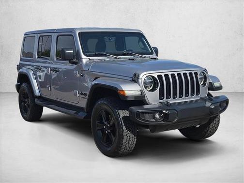 Billet Silver Metallic Clearcoat 2021 Jeep Wrangler Unlimited Sahara