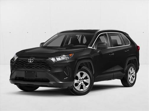 Midnight Black Metallic 2021 Toyota RAV4 LE
