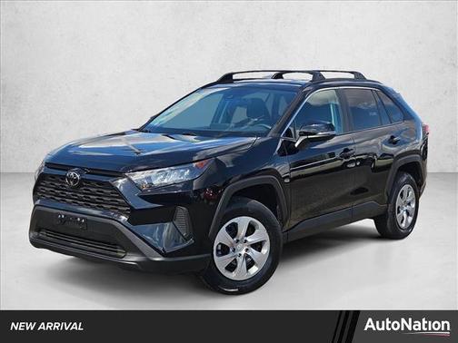 Midnight Black Metallic 2021 Toyota RAV4 LE