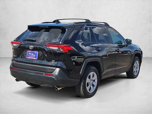 Midnight Black Metallic 2021 Toyota RAV4 LE