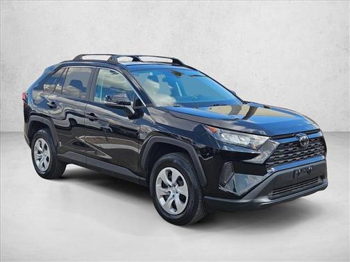 Midnight Black Metallic 2021 Toyota RAV4 LE