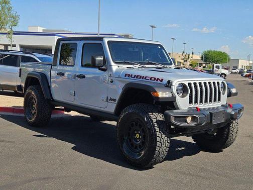 Silver Zynith Clearcoat 2023 Jeep Gladiator Rubicon