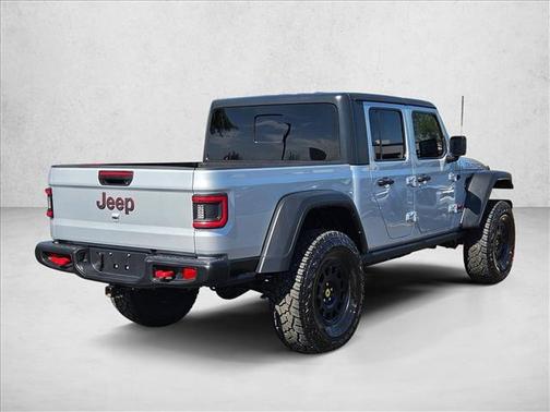 Silver Zynith Clearcoat 2023 Jeep Gladiator Rubicon
