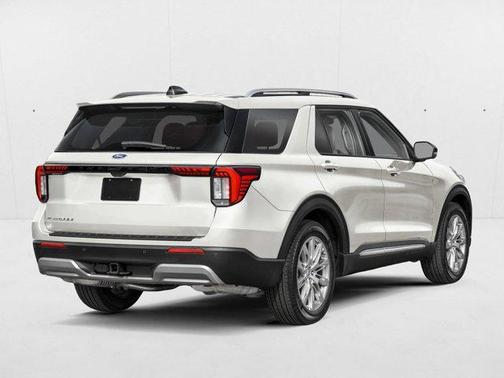 Star White Metallic Tri-Coat 2026 Ford Explorer Platinum