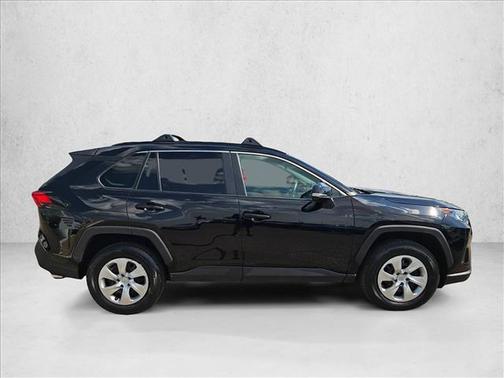 Midnight Black Metallic 2021 Toyota RAV4 LE