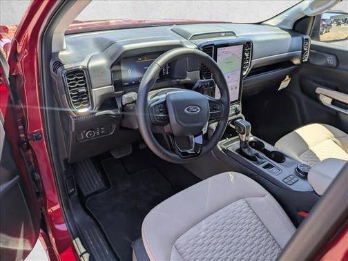 Ruby Red Metallic Tinted Clearcoat 2025 Ford Ranger XLT