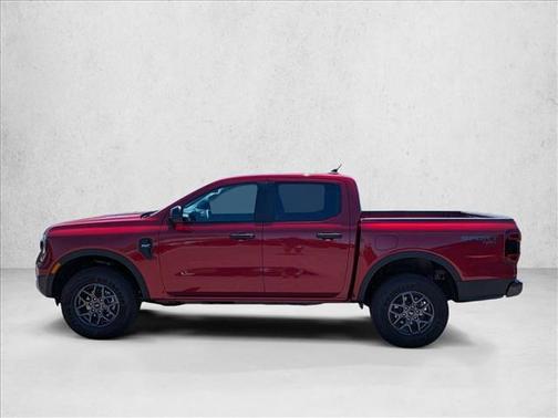 Ruby Red Metallic Tinted Clearcoat 2025 Ford Ranger XLT