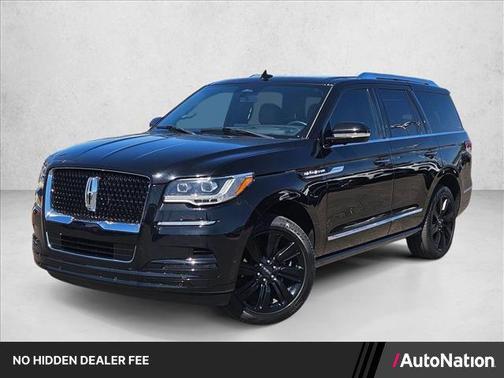 Infinite Black Metallic Clearcoat 2023 Lincoln Navigator Reserve