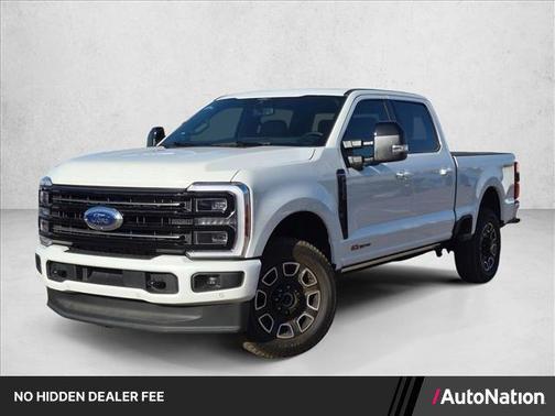 Star White Metallic Tri-Coat 2026 Ford F-250 Platinum