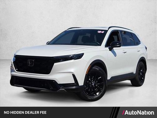 Platinum White Pea 2024 Honda CR-V Hybrid Sport FWD
