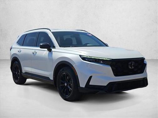 Platinum White Pea 2024 Honda CR-V Hybrid Sport FWD