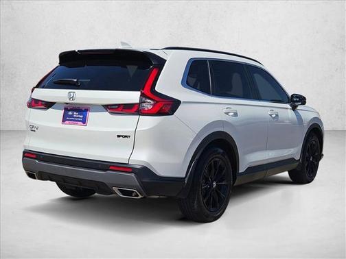 Platinum White Pea 2024 Honda CR-V Hybrid Sport FWD