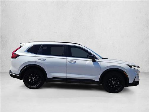 Platinum White Pea 2024 Honda CR-V Hybrid Sport FWD