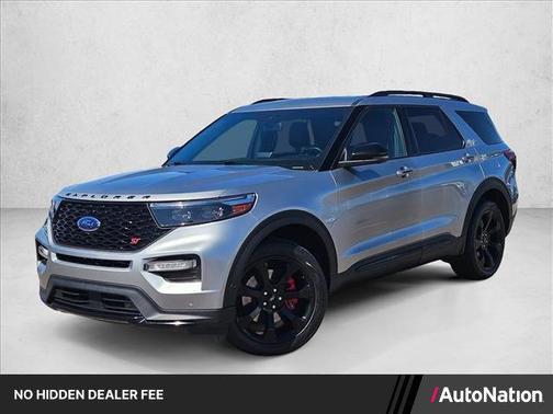 Iconic Silver Metallic 2022 Ford Explorer ST