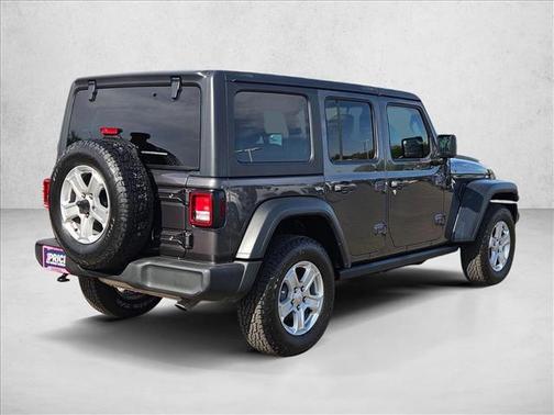 Granite Crystal Metallic Clearcoat 2019 Jeep Wrangler Unlimited Sport