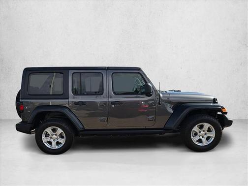 Granite Crystal Metallic Clearcoat 2019 Jeep Wrangler Unlimited Sport