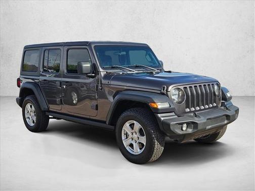 Granite Crystal Metallic Clearcoat 2019 Jeep Wrangler Unlimited Sport