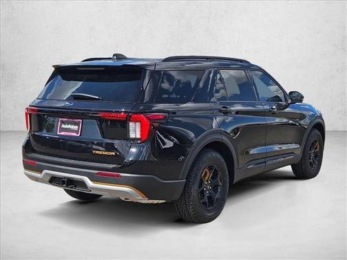 Agate Black Metallic 2026 Ford Explorer Tremor